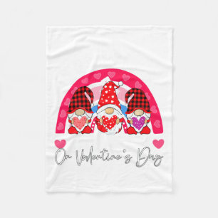 Rainbow Teaching 12th Grade On Valentines Day Tea  Fleece Blanket