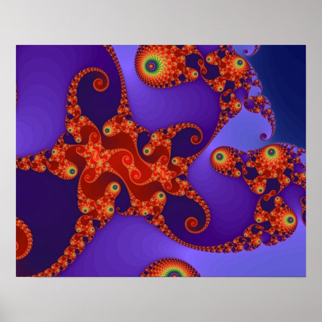 Rainbow Tentacles Poster (Front)
