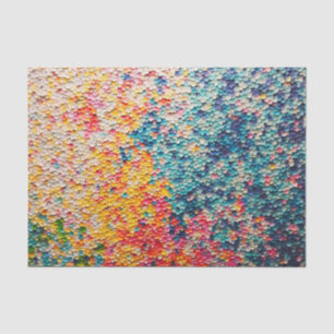 Rainbow Texture Mosaic Tissue Paper