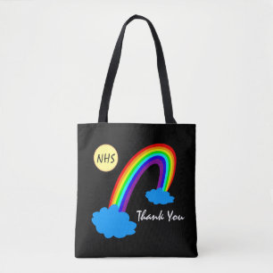 Rainbow & Thank You "NHS" /fashion bags Britain