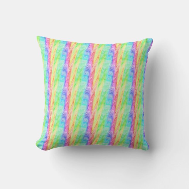 Rainbow Thorns Cushion (Front)
