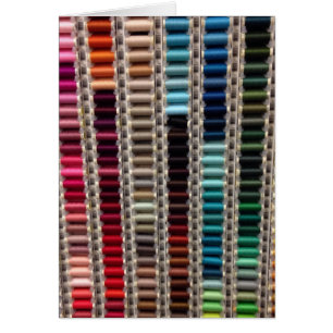 Rainbow Thread Spool Sewing Fashion Costume Design