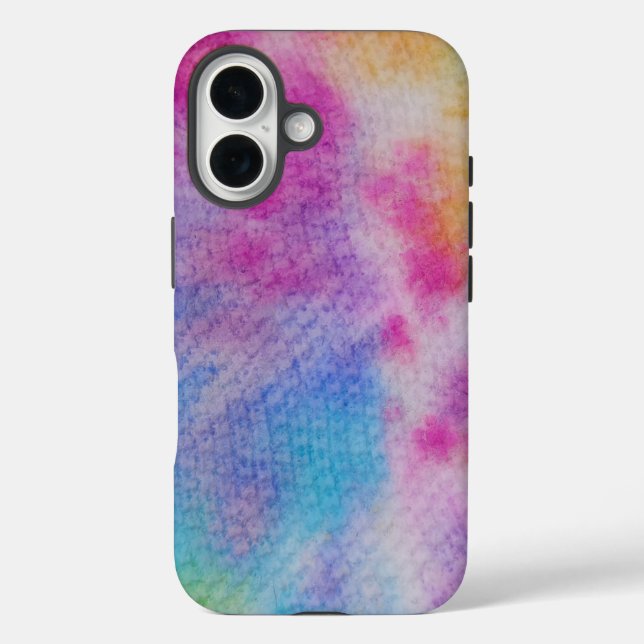 Rainbow Tie Dye Case-Mate iPhone Case (Back)