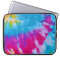 rainbow tie dye laptop case
