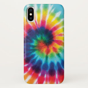 Rainbow Tie Dye Phone X Case