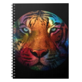 Rainbow Tiger Notebook