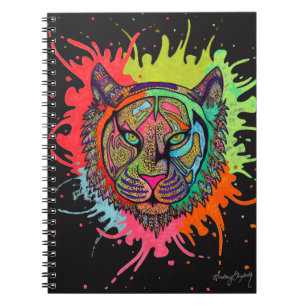 Rainbow Tiger Notebook