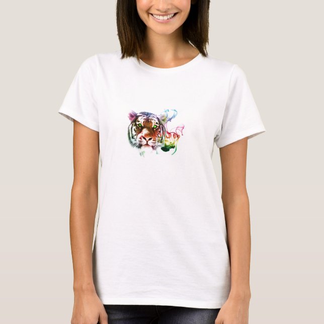 Rainbow Tiger T-Shirt (Front)