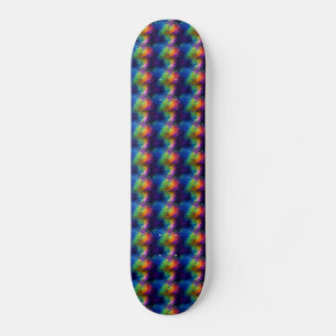 Rainbow Tissue Paper Skateboard