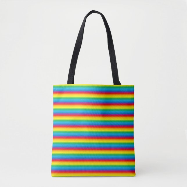 rainbow tote bag (Front)