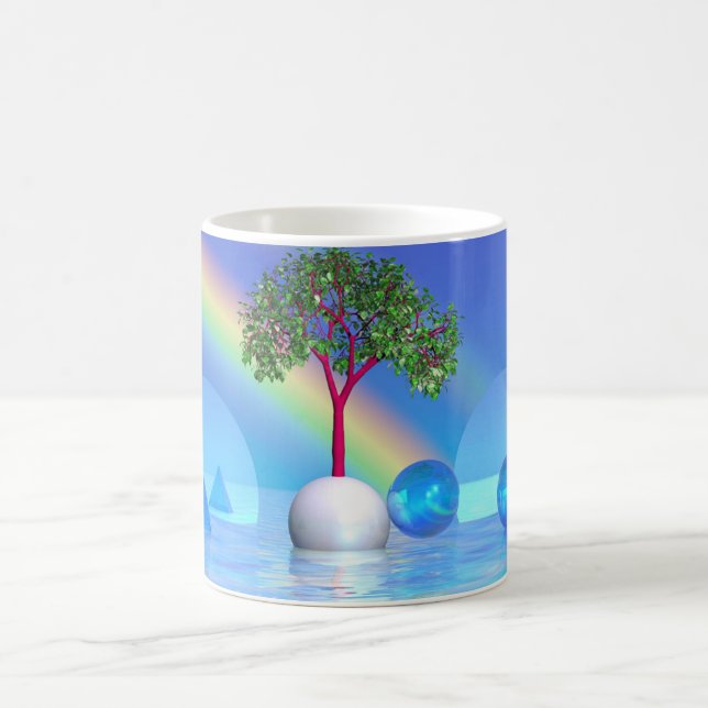 Rainbow Tree Coffee Mug (Center)