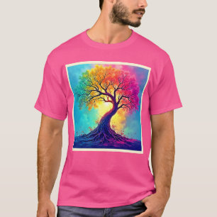  Rainbow Tree: Roots of Infinite Hope Art T-Shirt