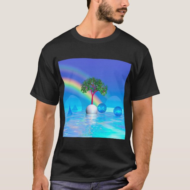 Rainbow Tree  T-Shirt (Front)