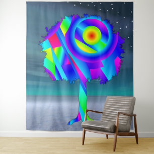 Rainbow Tree Tapestry