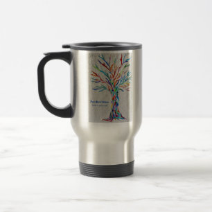 Rainbow Tree Yoga Instructor Travel Mug