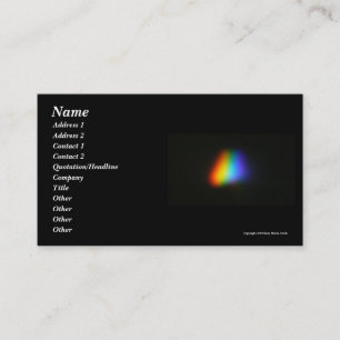 Rainbow Triangle Business Card