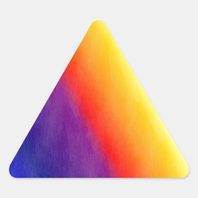 Rainbow Triangle Sticker (Front)