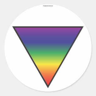 Rainbow Triangle Stickers