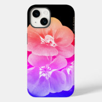 Rainbow Tropical Stylised Flowers