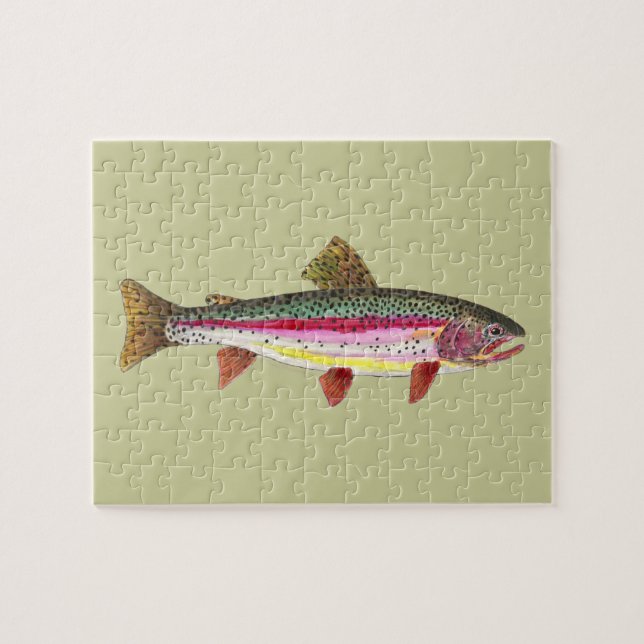 Rainbow Trout Fish Jigsaw Puzzle (Horizontal)