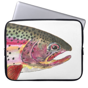 Rainbow Trout Fish Laptop Sleeve