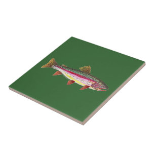 Rainbow Trout Fish Tile