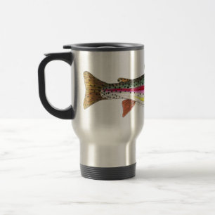 Rainbow Trout Fish Travel Mug