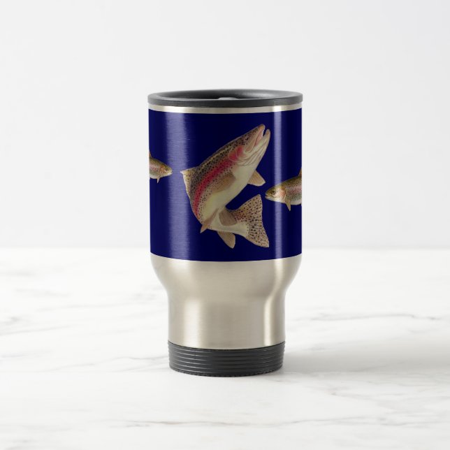 Rainbow Trout Fisherman's Mug (Center)
