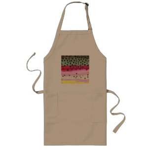 Rainbow Trout Fishing Long Apron