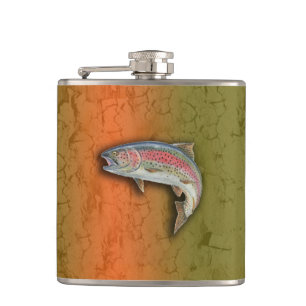 Rainbow Trout Flask