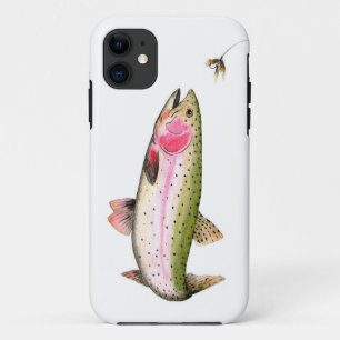 Rainbow Trout Fly Fishing Case-Mate iPhone Case