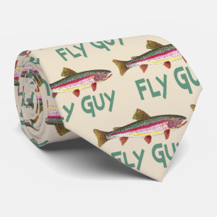 Rainbow Trout Fly FIshing Humourous FLY GUY Tie