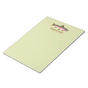 Rainbow Trout Latin Notepad