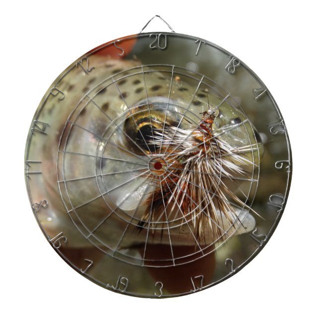 Rainbow Trout photo Dartboard (Front)