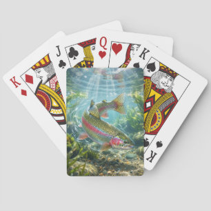 Rainbow Trout Playing Cards