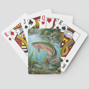 Rainbow Trout Playing Cards