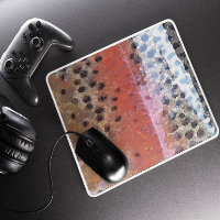 Rainbow Trout Skin Abstract Pattern