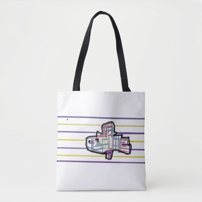 Rainbow trout summer  tote bag (Front)