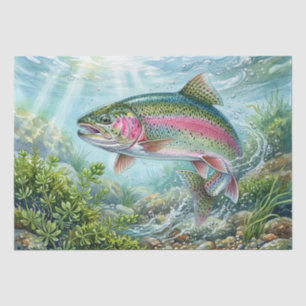 Rainbow Trout Tissue Paper