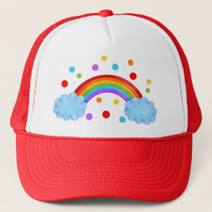 Rainbow Trucker Hat