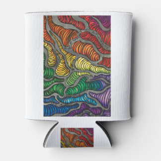 Rainbow trumpets can cooler