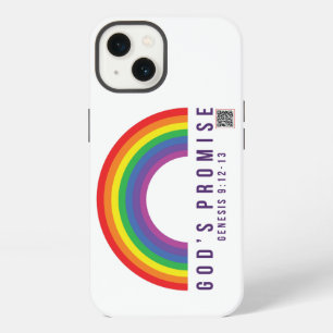 Rainbow Truth God's Promise iPhone case