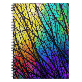 Rainbow Twigs Notebook