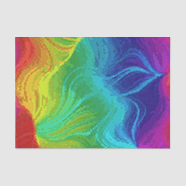 Rainbow Twilight Tissue Paper (Front)