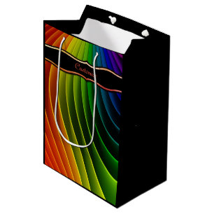Rainbow Twist Medium Gift Bag