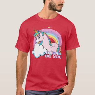 Rainbow unicorn (1)  T-Shirt