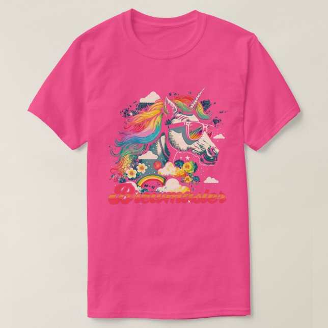 Rainbow Unicorn Brewmaster T-Shirt (Design Front)