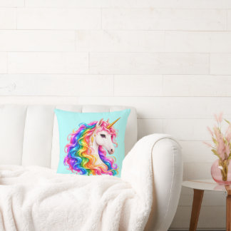 Rainbow Unicorn Cushion