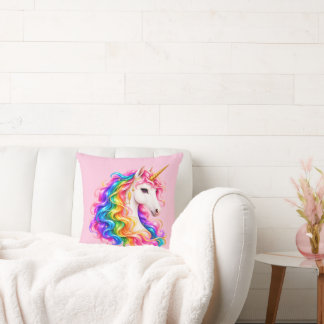 Rainbow Unicorn Cushion