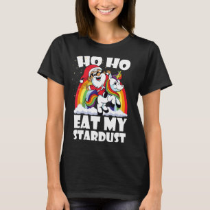 Rainbow unicorn Design T-Shirt
